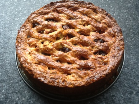 appeltaart € 12,50